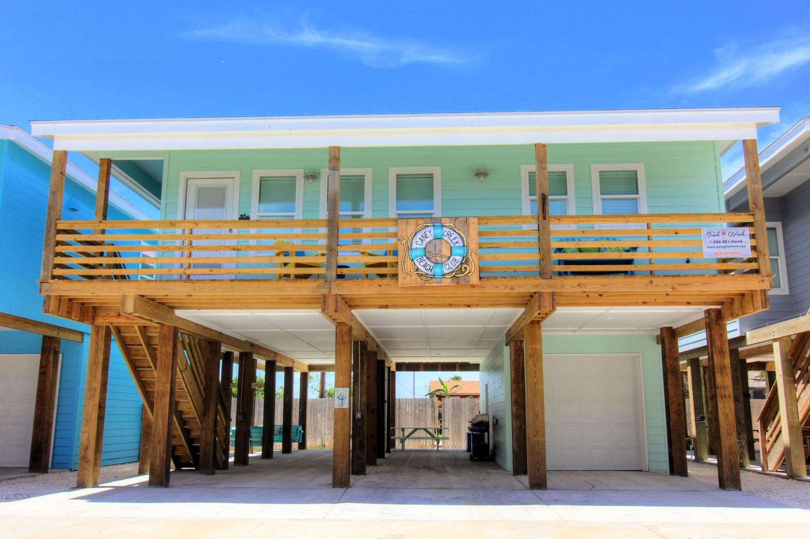 Port Aransas Vacation Rental Home | Ocean Village | Caney Creek Beach Club